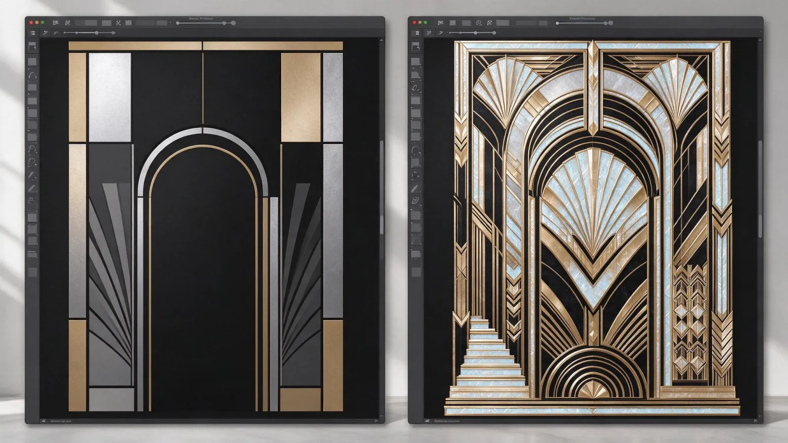 Ảnh minh hoạ Art Deco: minh hoạ trực quan cho Art Deco