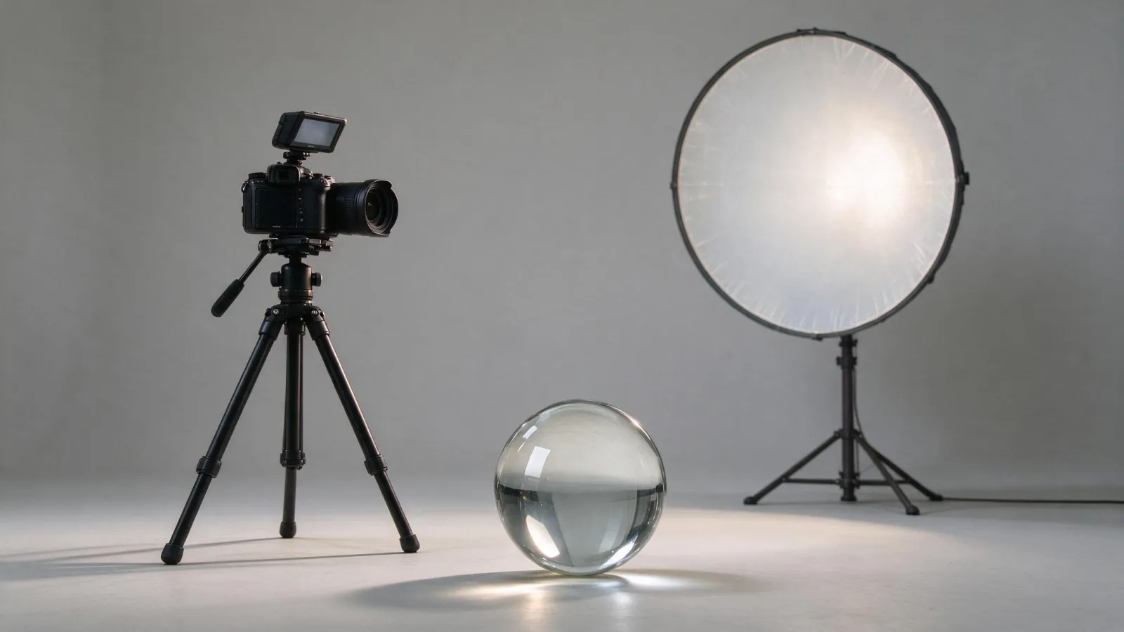 Ảnh minh hoạ Đốm sáng trong mắt (catchlight): ảnh cận mắt với catchlight hình vuông từ softbox, cạnh một ảnh mắt không có catchlight để so sánh