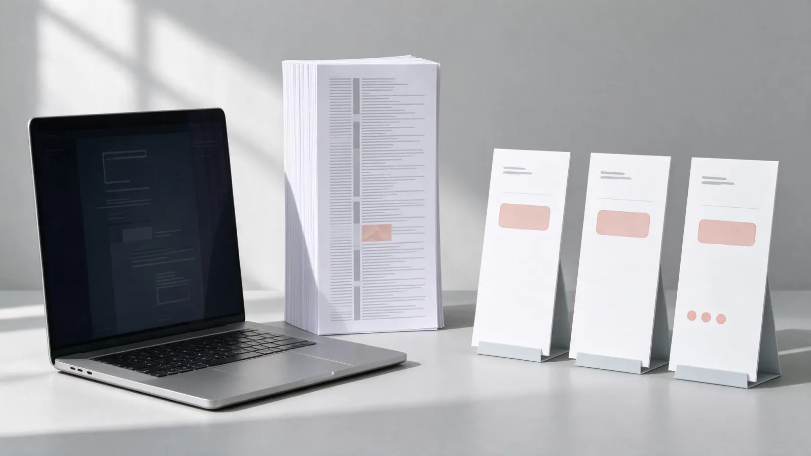 Ảnh minh hoạ Tải nhận thức (cognitive load): một form dài rối và cùng form chia thành 3 bước gọn, đặt cạnh nhau