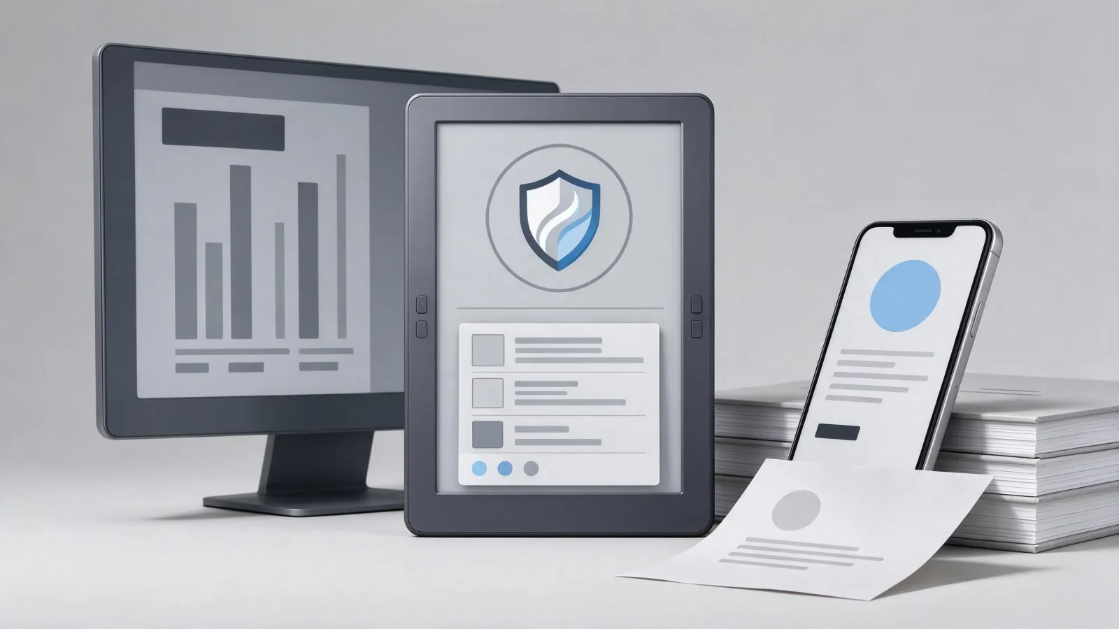 Ảnh minh hoạ Content Credentials (thông tin nguồn gốc nội dung): một ảnh có biểu tượng Content Credentials và bảng thông tin nguồn gốc mở ra (mô phỏng)