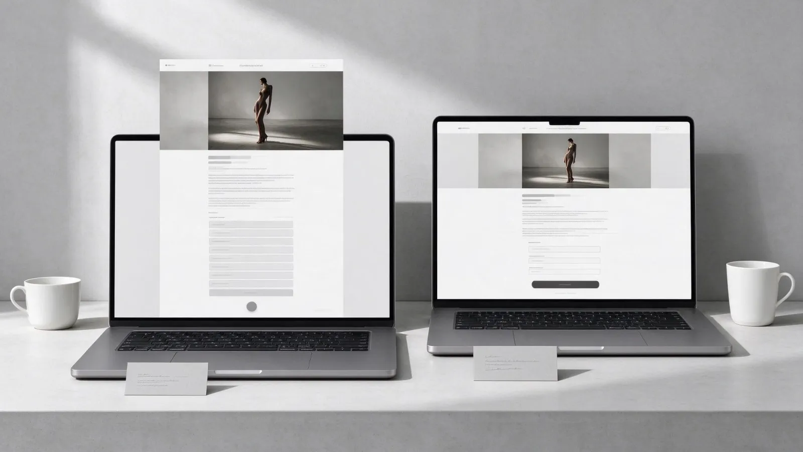 Ảnh minh hoạ Tỉ lệ chuyển đổi (conversion rate): hai phiên bản landing page với form dài và form ngắn, kèm tỉ lệ chuyển đổi giả định