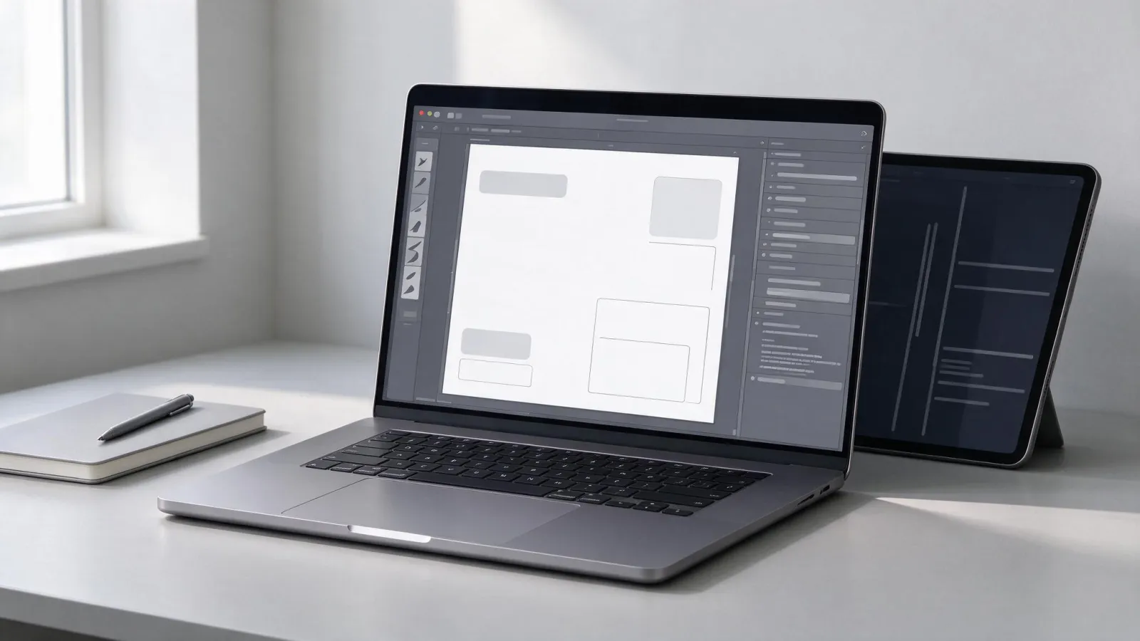 Ảnh minh hoạ Dev Mode (Figma): ảnh chụp giao diện Dev Mode (từ trang chính thức Figma) với bảng thông số và code gợi ý