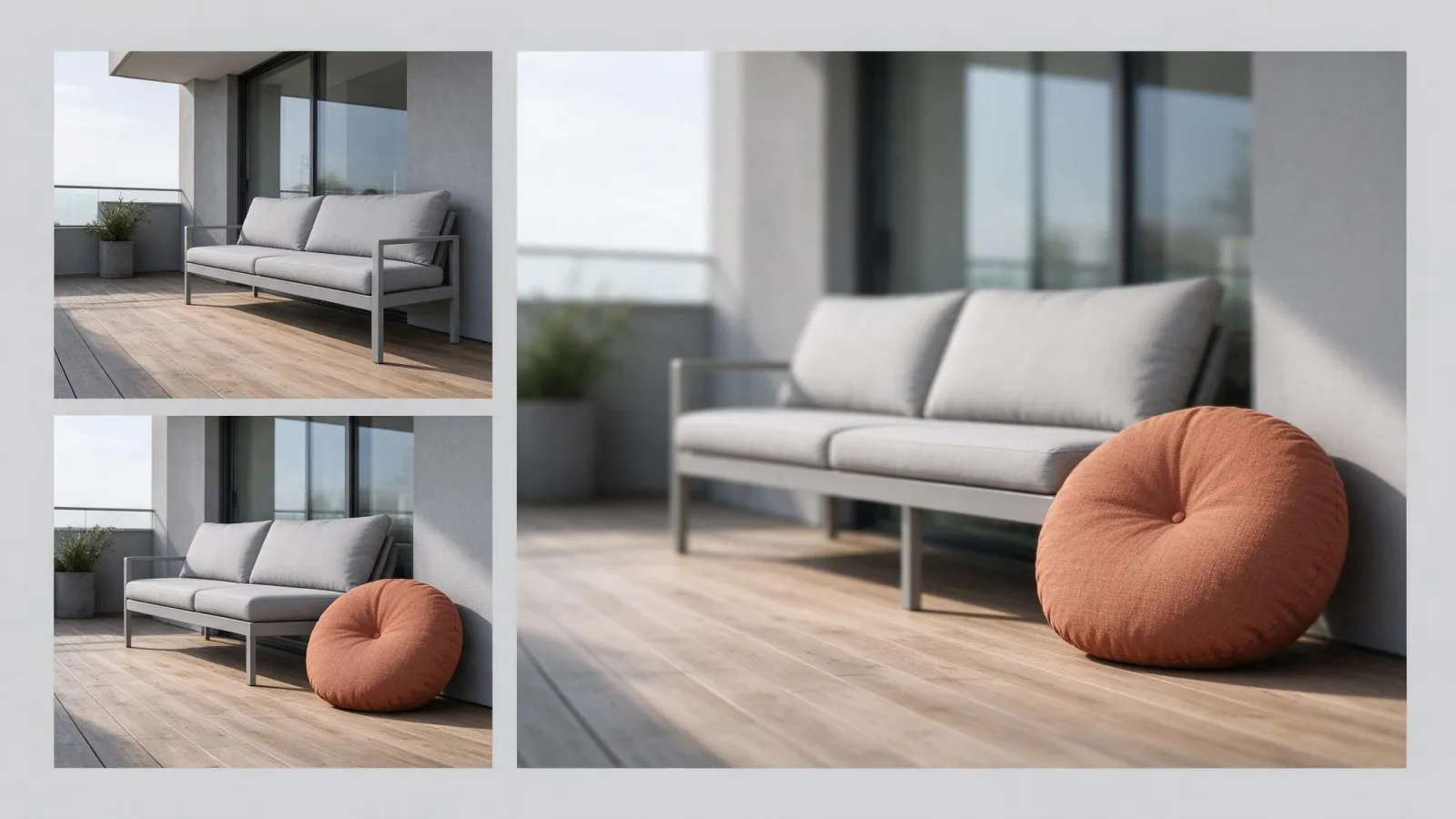 Ảnh minh hoạ Điểm nhấn (focal point): một poster trước và sau khi chỉnh để có một điểm nhấn rõ