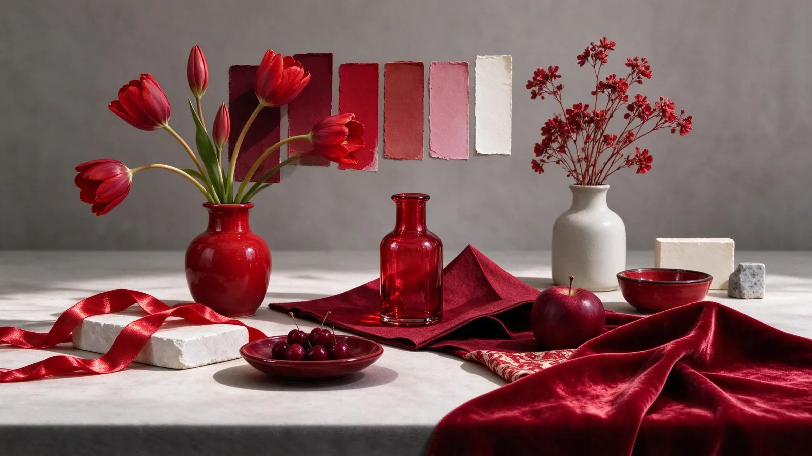 Ảnh minh hoạ Màu đỏ (ý nghĩa trong thiết kế): minh hoạ trực quan cho Màu đỏ (ý nghĩa trong thiết kế)