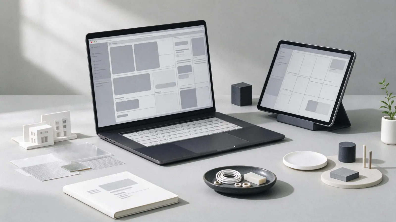 Ảnh minh hoạ No-code (không cần code): bảng các loại công cụ no-code theo mục đích (website, app, tự động hoá, dữ liệu)