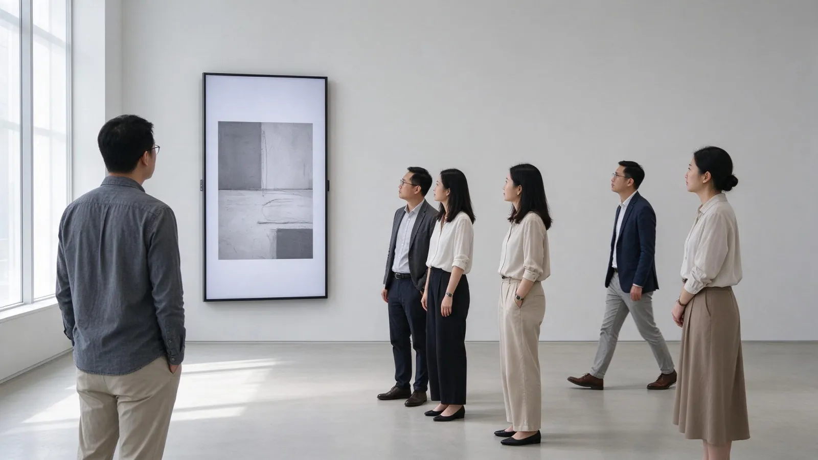 Ảnh minh hoạ Lượt tiếp cận (reach): hình minh hoạ 5 người thấy một bài đăng, có người thấy nhiều lần, ghi rõ reach và impression