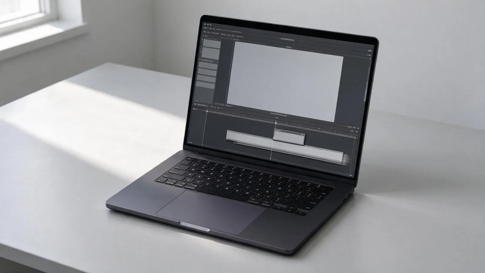 Ảnh minh hoạ Slip Edit (trượt nội dung trong clip): sơ đồ một clip trên timeline với dải footage nguồn dài hơn trượt bên dưới, vị trí clip không đổi