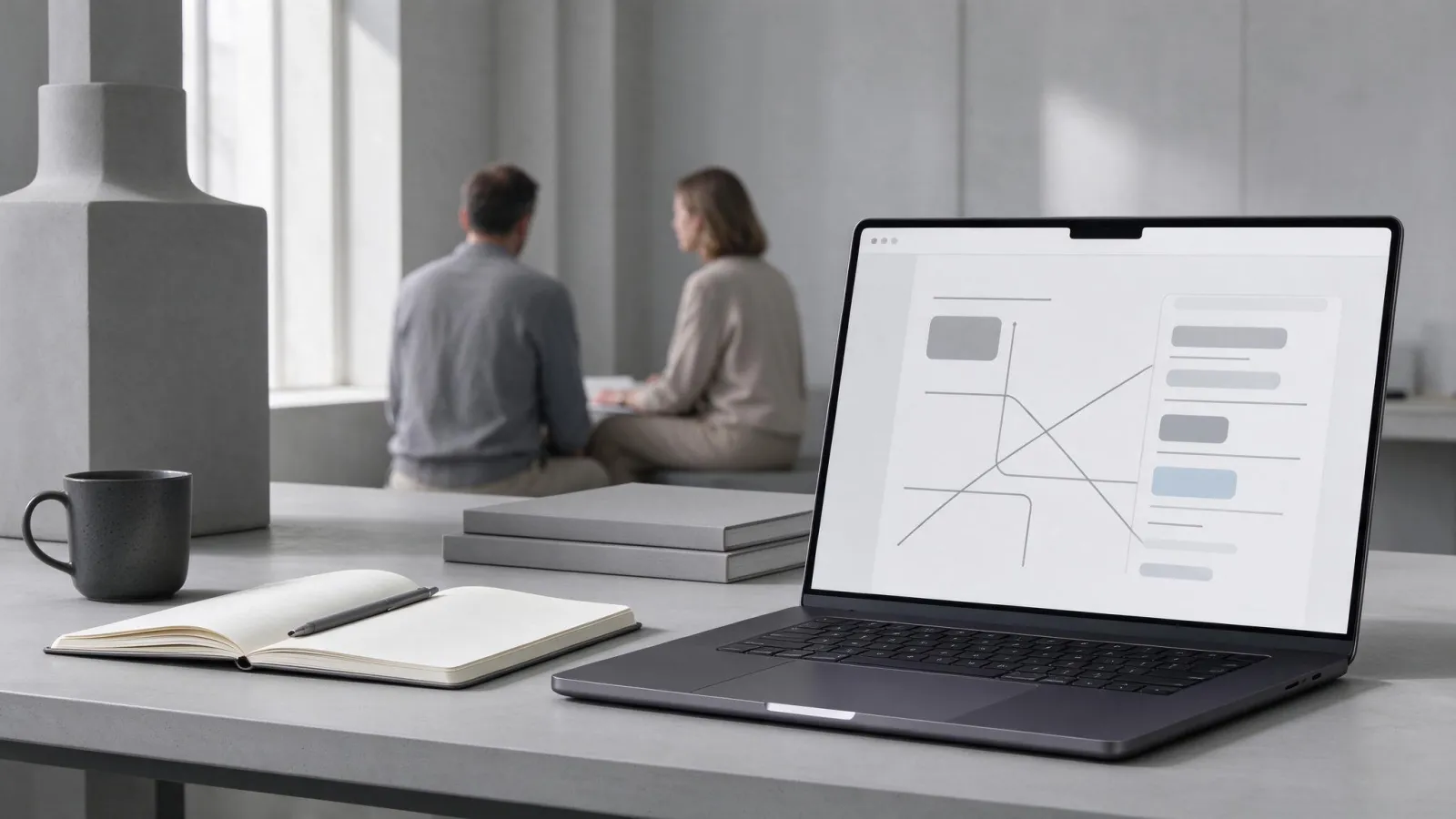 Ảnh minh hoạ Nghiên cứu người dùng (user research): ma trận các phương pháp nghiên cứu theo hai trục: định tính – định lượng và thái độ – hành vi